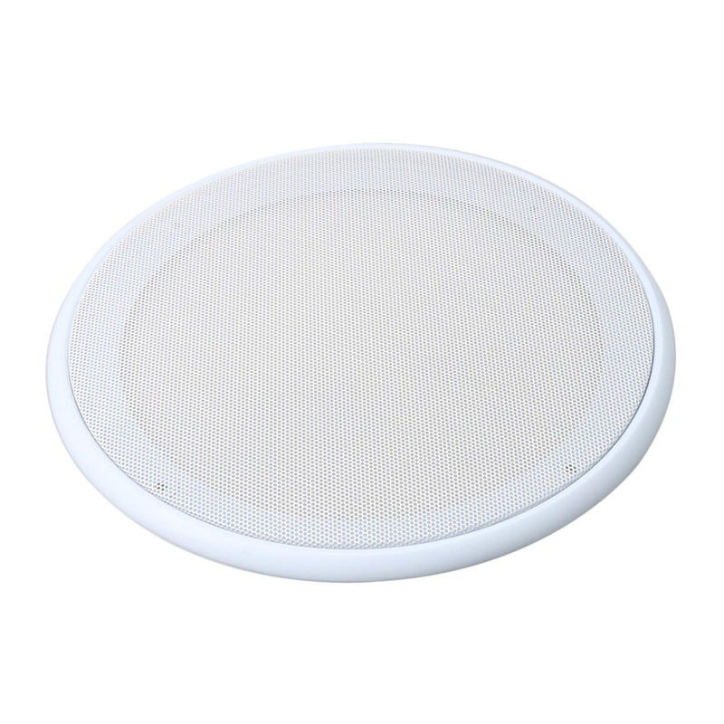 RDEXP 8Inch DIY Car Audio Speaker Cover Decorative Circle Metal Net Mesh Grille White 10.16 x 9.61 x 1.06 Sturdy Construction - Image 2